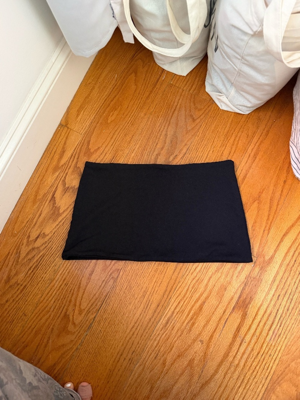 Nii Hai Black Mini Skirt